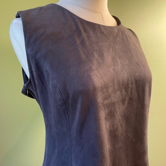 Soft Surroundings Black Sleeveless Handkerchief Hem Tunic Top, Size Medium - Picture 4 of 9